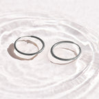 Thin Evryday Hoop Earrings