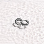 Teardrop Small Curve Hoop Earrings - EVRYJEWELS