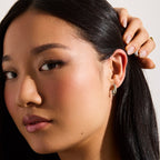 Bold Oval Hoop Earrings