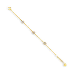 Princess Crystal Station Bracelet - EVRYJEWELS