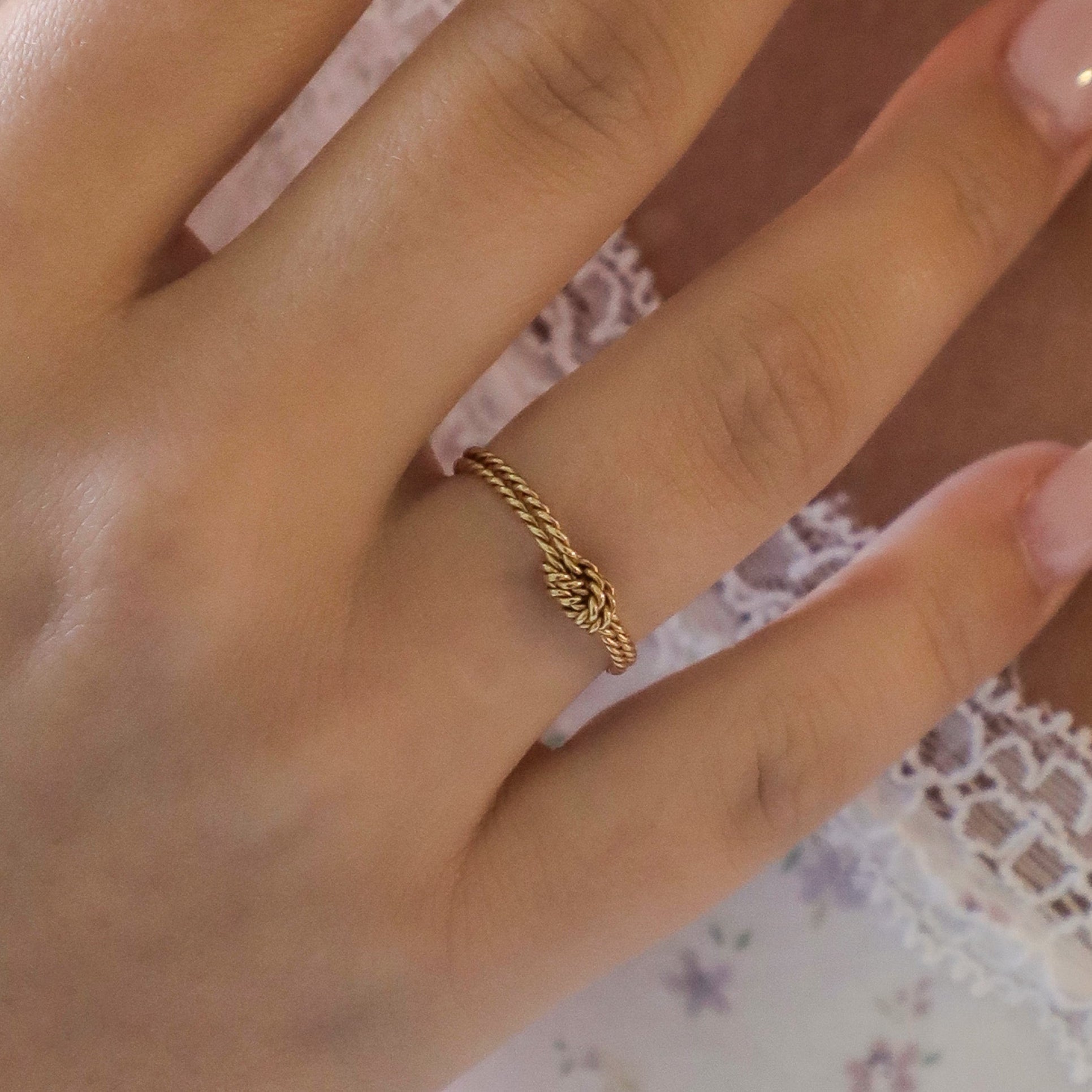 Dainty Tangle Ring - EVRYJEWELS