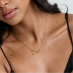 Custom/Personalized Nameplate Cable Necklace