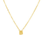 Crystal Initial Necklace