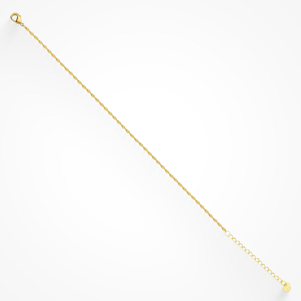 Don't Get It Twisted Anklet - EVRYJEWELS