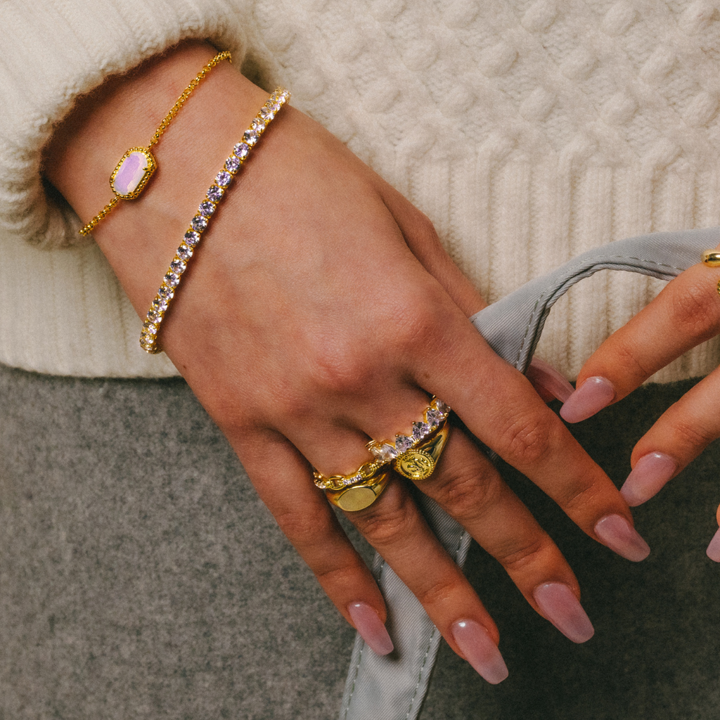 Icy Tennis Bracelet