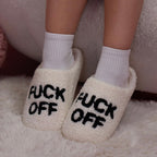 Leave Me Alone Slippers - EVRYJEWELS