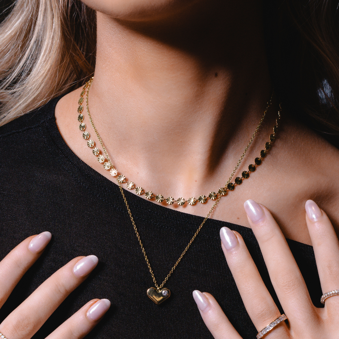 Solar Kiss Necklace