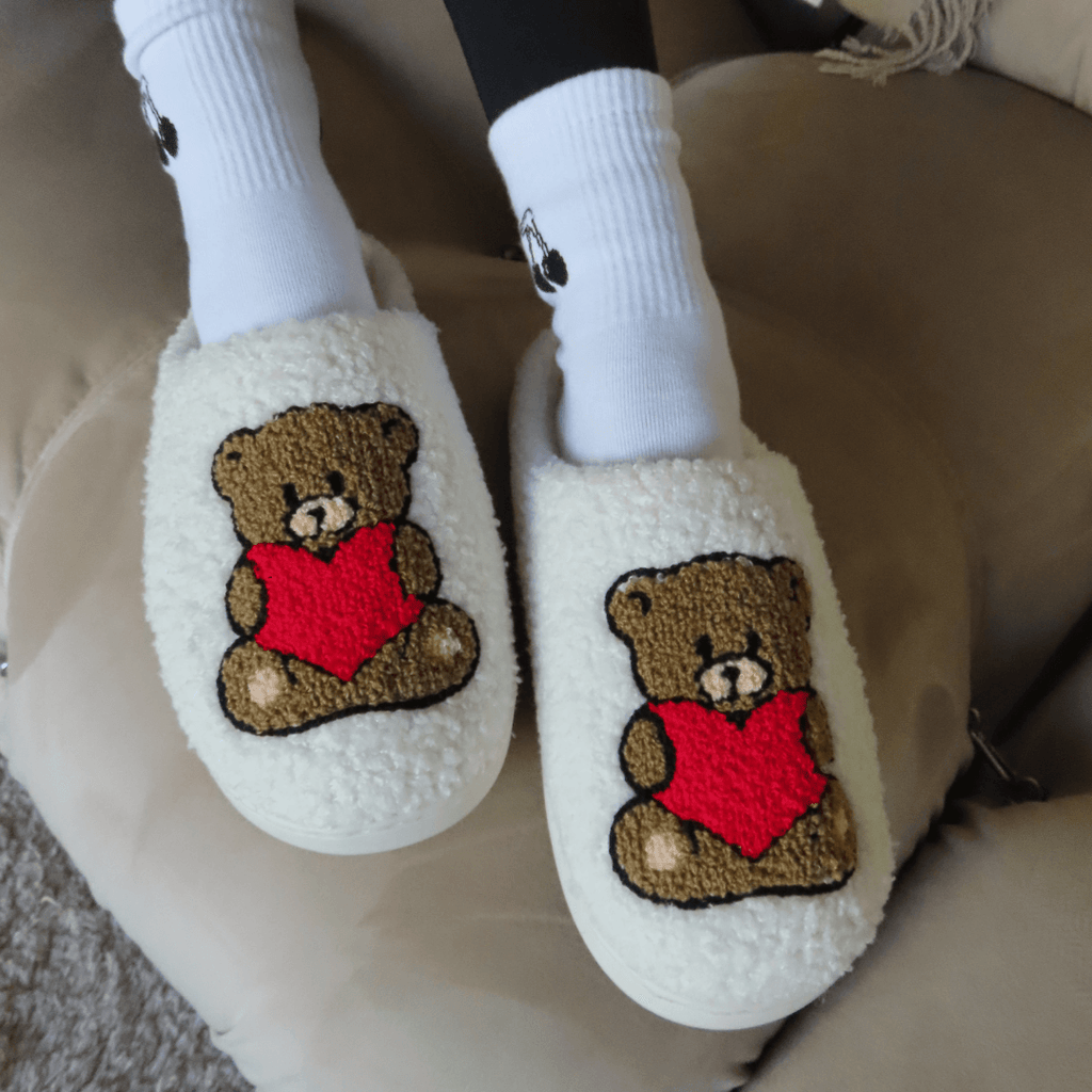 Teddy Slippers - EVRYJEWELS
