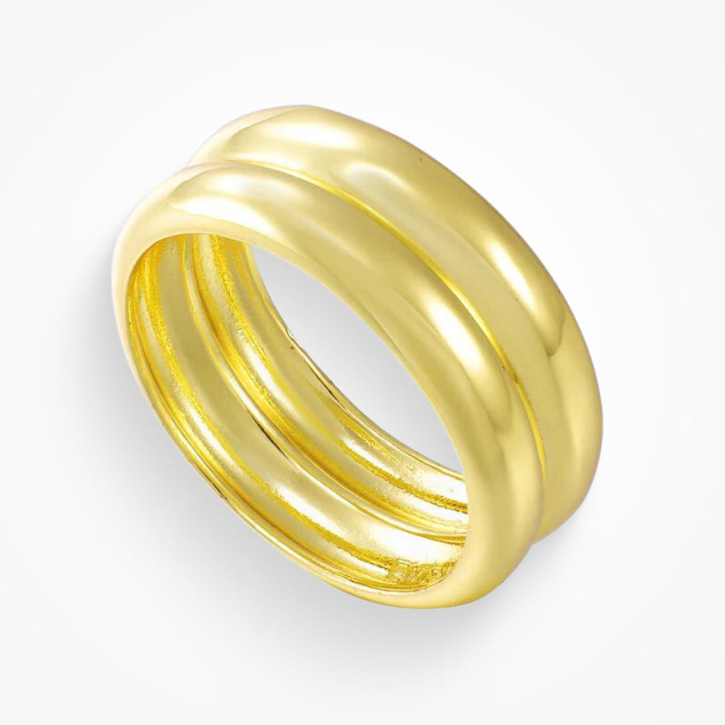 Double Up Ring - EVRYJEWELS