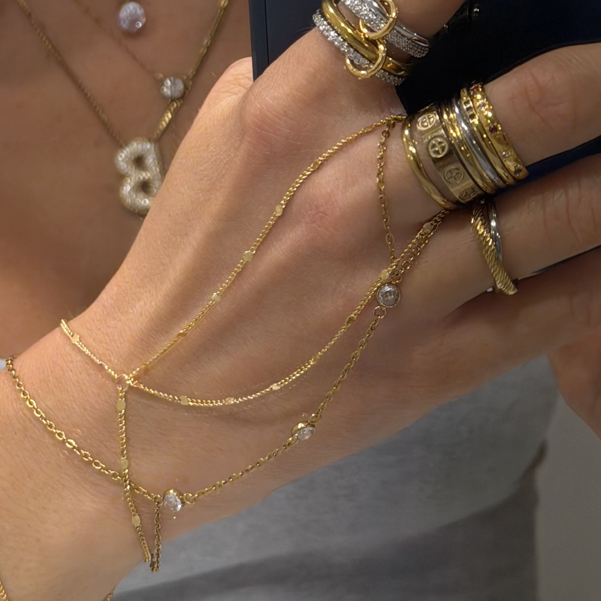 Rhodes Hand Chain